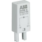 ABB SPA - ABBER 943 1 CR-P/M42CV DIODO + LED VERDE 110-230 VCC