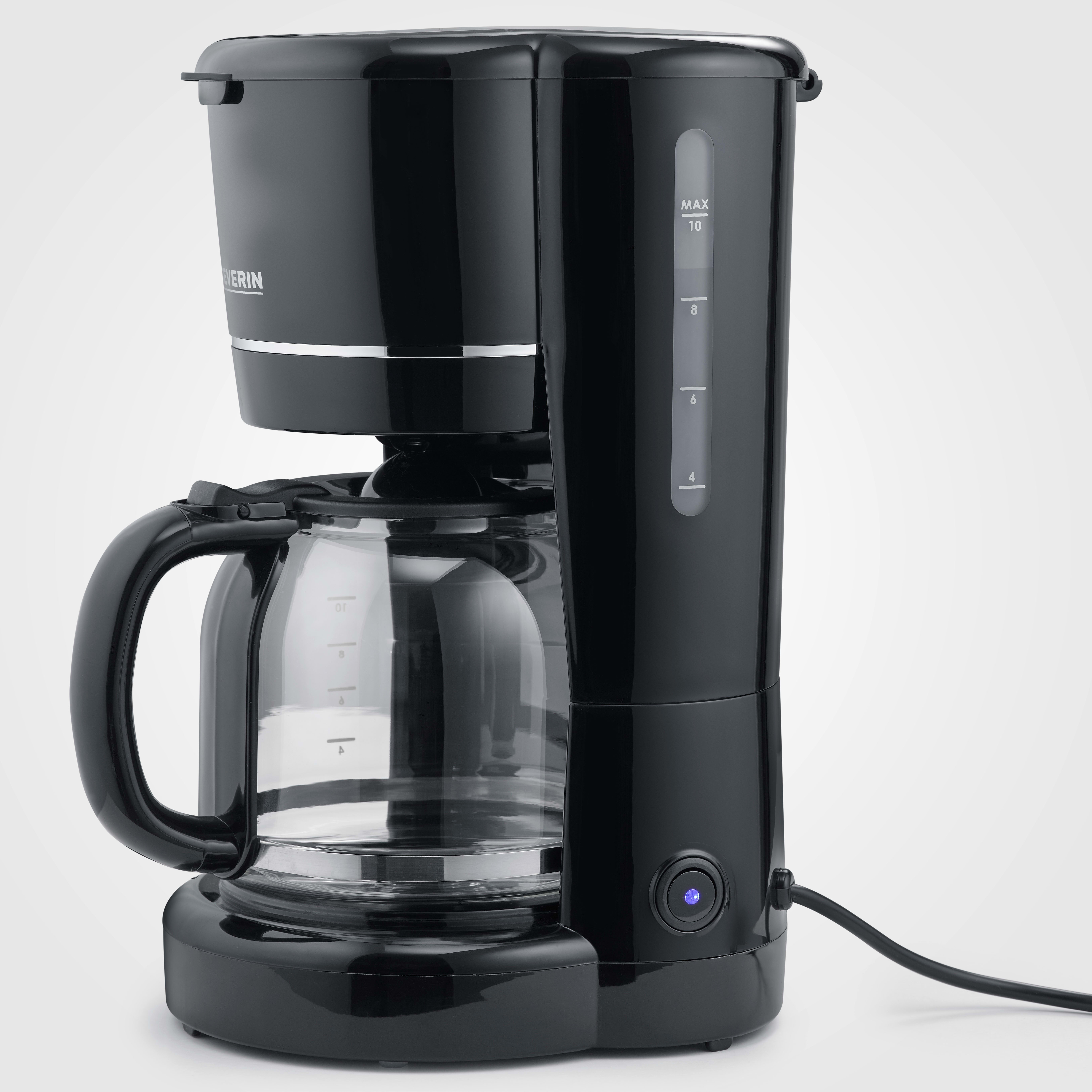 Severin SEVKA4320 Kaffeeautomat 10T 800W 1.25L Glaskanne A