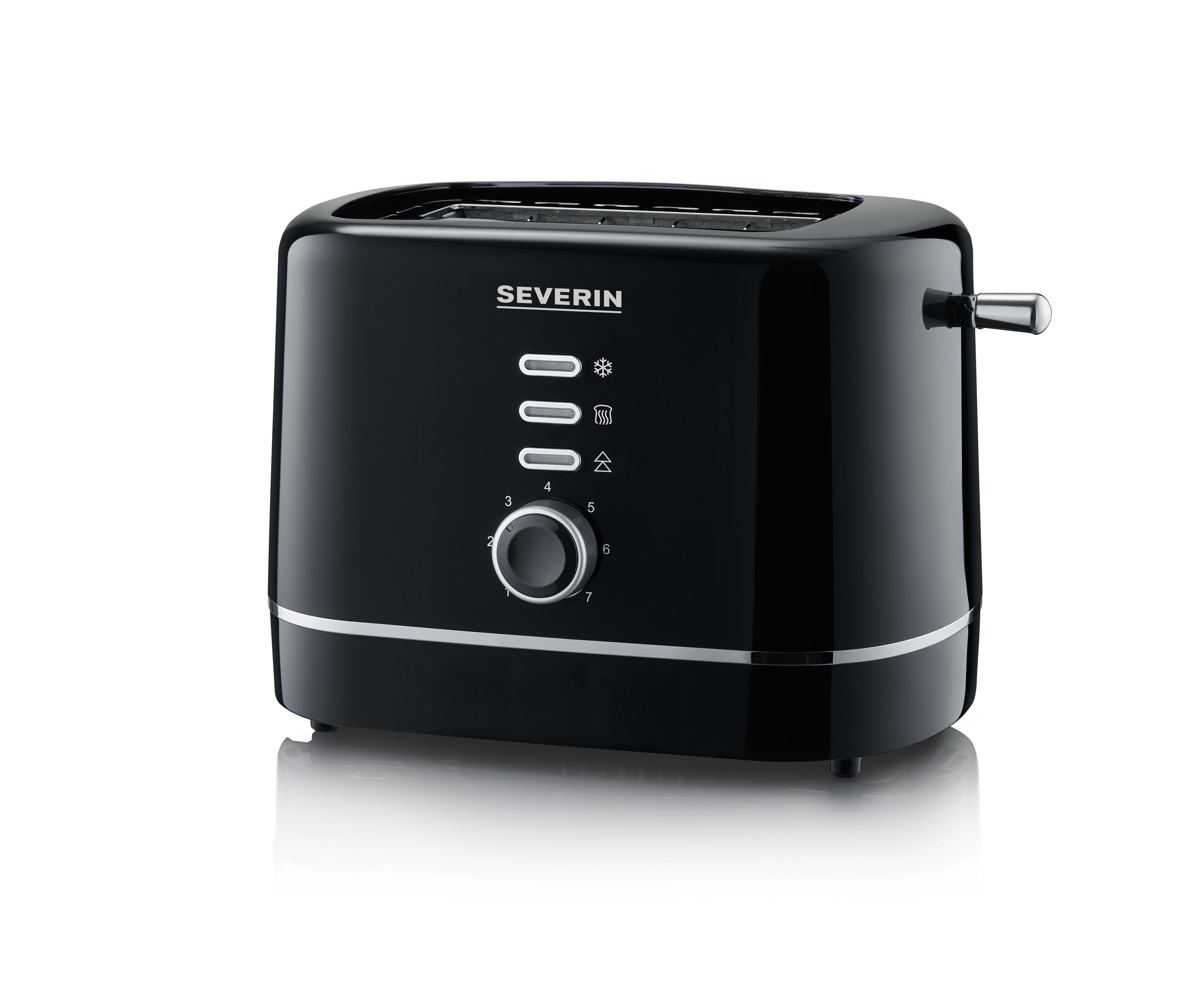 Severin SEV432100 Toaster 2Schlitz 850W 7St. Auftauen Aufw