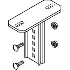 DIETZEL - DIE077540 Kopfplatte,quer zur Deckenbefestigung,80