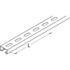 DIETZEL - DIE077865 Ankerschiene, gelocht, Schlitzweite 18mm