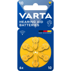 VARTA CONSUMER BATT VAT24610101416 HEARING AID BATTERY 10 BLI 6