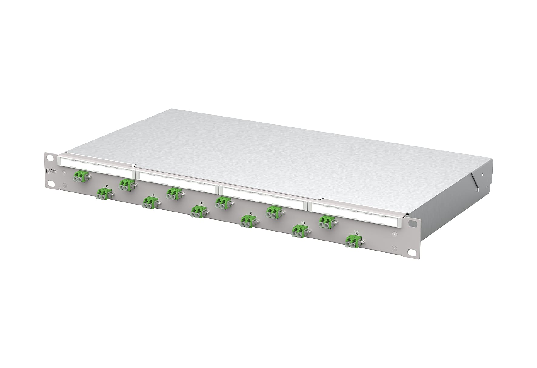 Metz - MEZ1504507612-F OpDAT fix2 Patchfeld VIK 12xLC-D APC OS2