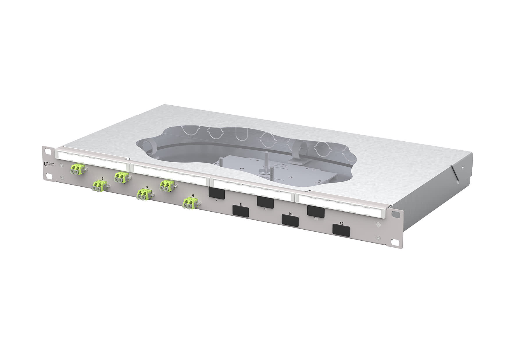 Metz - MEZ1504587M06-F OpDAT fix2 Patchfeld splice 6xLC-D OM5