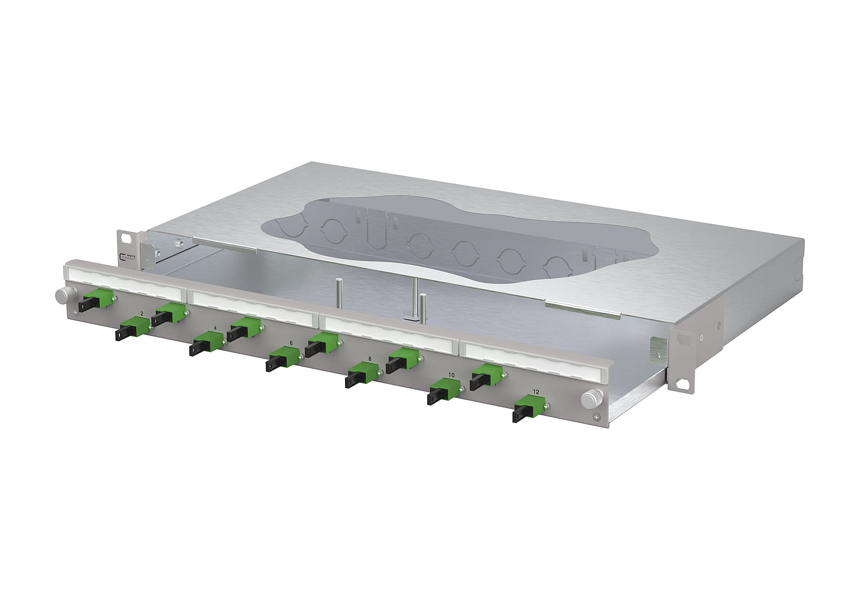 Metz - MEZ1504605912-F OpDAT slide2 Patchfeld VIK 12xE2000-S AP