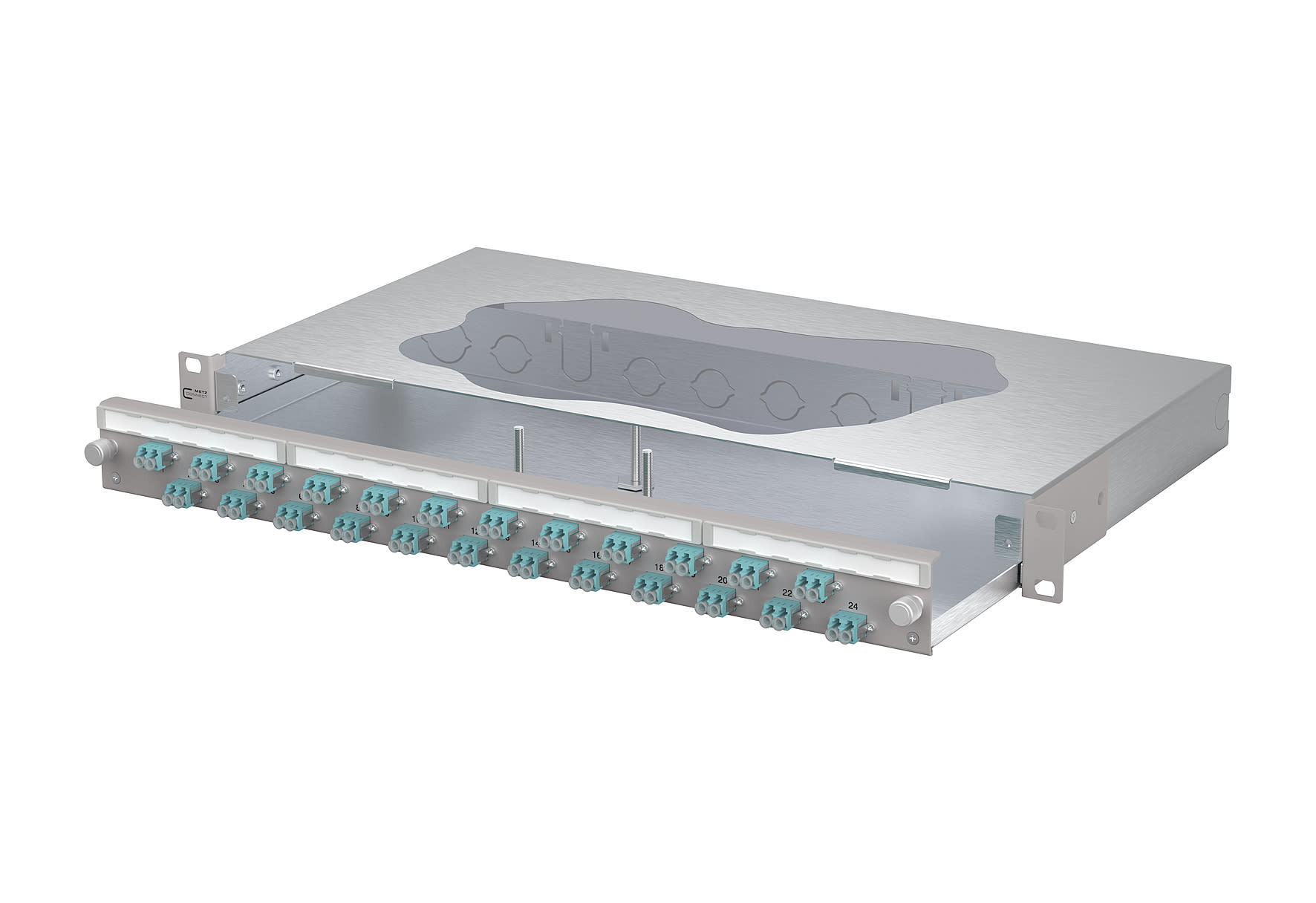 Metz - MEZ1504607724-E OpDAT slide2 Patchfeld VIK 24xLC-D OM3