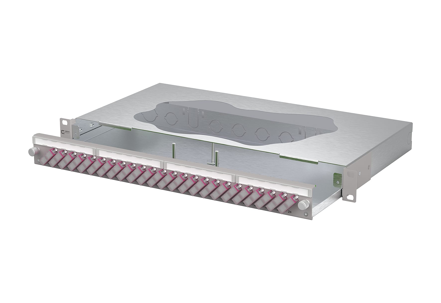 Metz - MEZ150460BB24-E OpDAT slide2 Patchfeld VIK 24xSC-D OM4