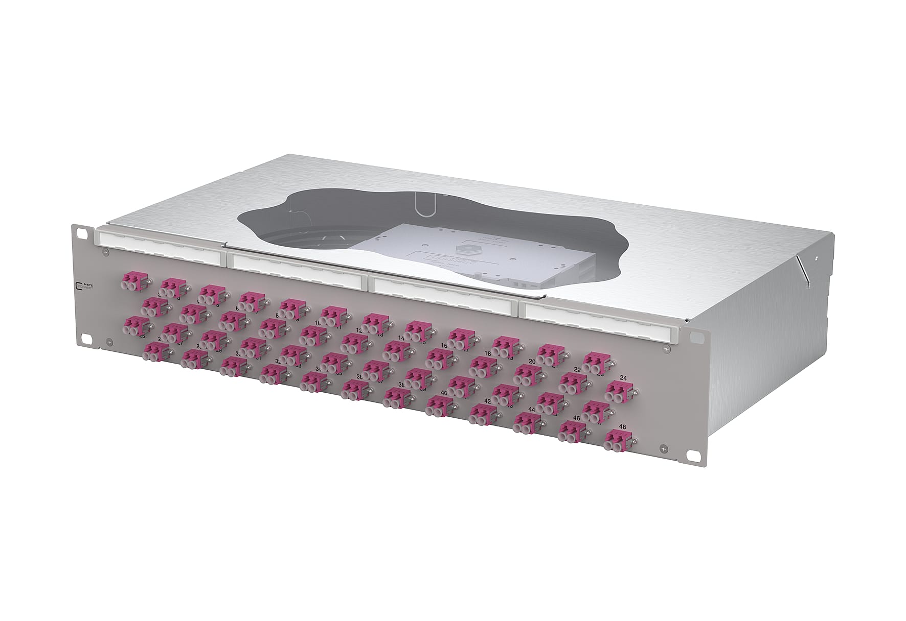 Metz MEZ1504877548-E OpDAT fix2 Patchfeld splice 48xLC-D OM4