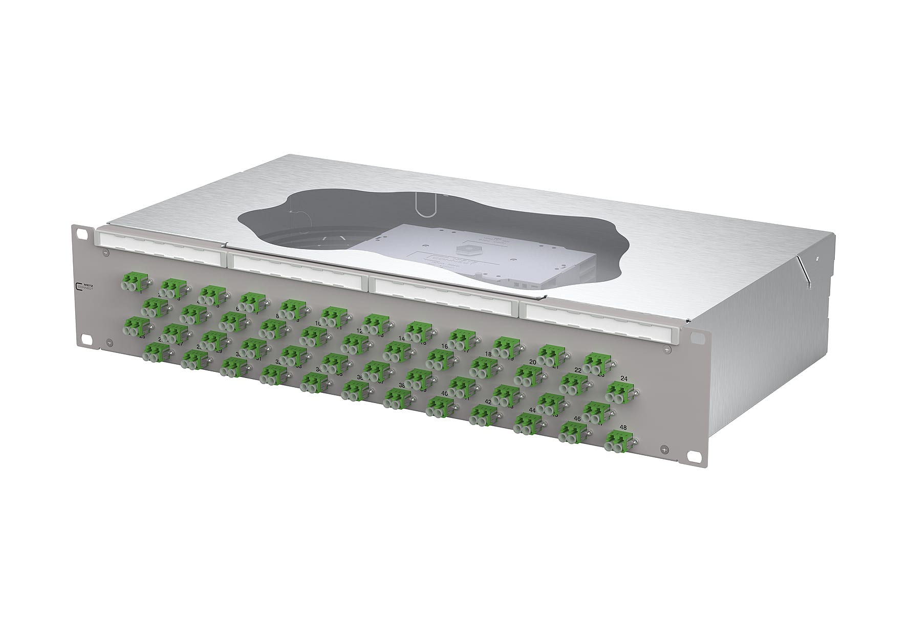 Metz - MEZ1504897648-E OpDAT fix2 Patchfeld splice 48xLC-D APC