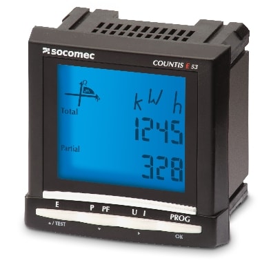 SOCOMEC SOC48503010 COUNTIS E50 400VAC 96X96 COLLEGAMENTO SU
