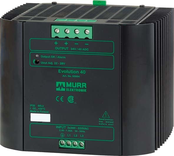 MURRELEKTRONIK SRL - MUE85004 EVOLUTION ALIM. SWITCHING TRIFASE 24VDC/