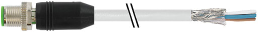 MURRELEKTRONIK SRL MUE7000131013491500 M12 MAS. 0? SCHERMATO CON CAVO