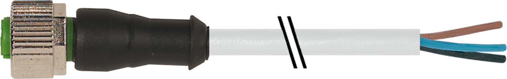 MURRELEKTRONIK SRL - MUE7000122212140500 M12 FEM. 0? 4 POLI CON CAVO
