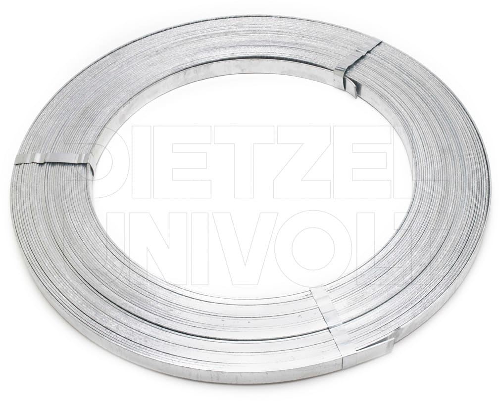 DIETZEL - DIE006849 Erdungsbandeisen, 40x4 mm, feuerverzinkt