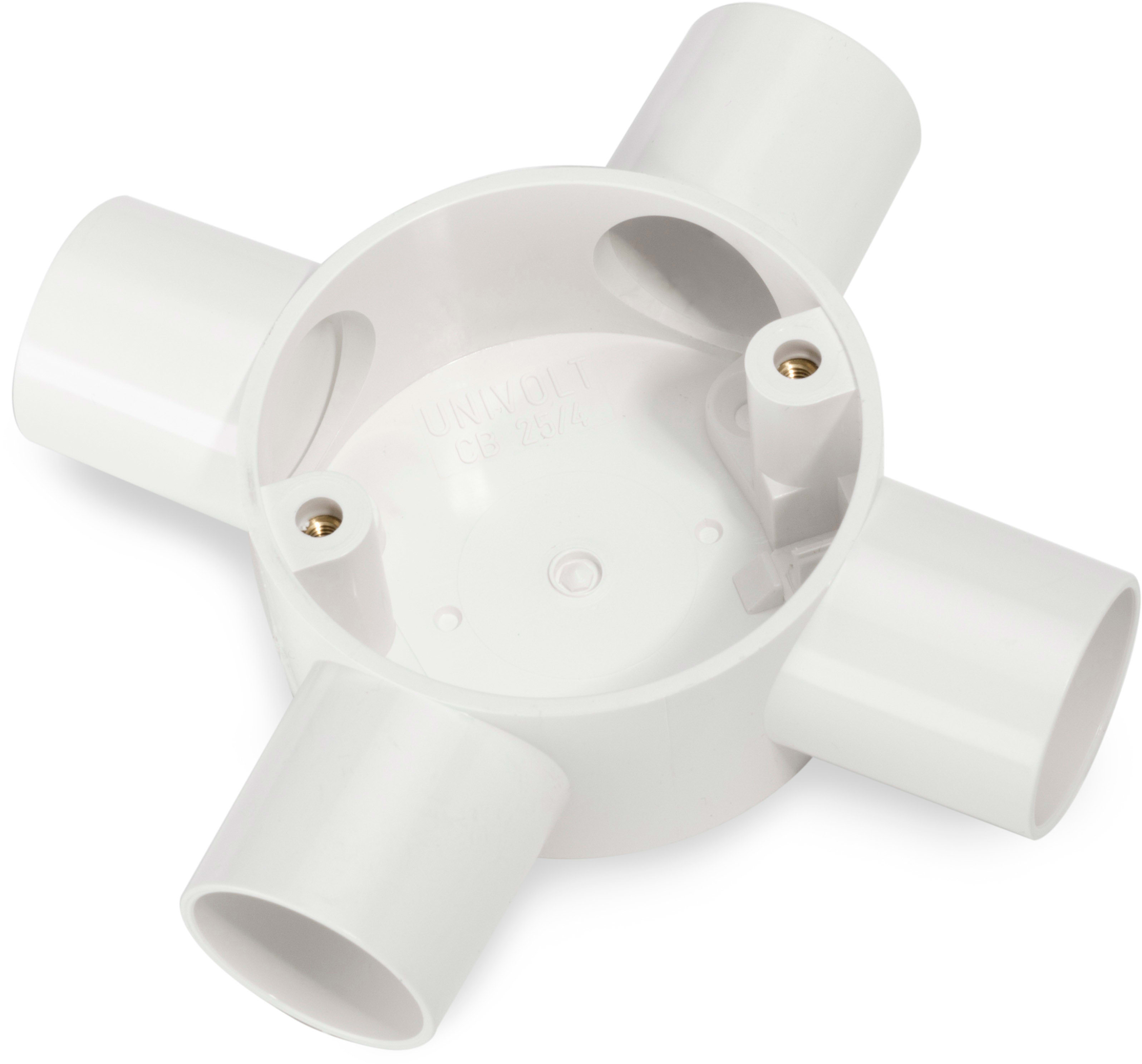 DIETZEL - DIE009289 Kreuzungsdose, A 20 mm, A 65x32 mm, we