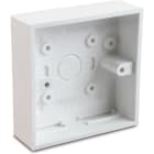 DIETZEL - DIE041361 Minikanalaufputzdose 85x85x25 mm, mit 4