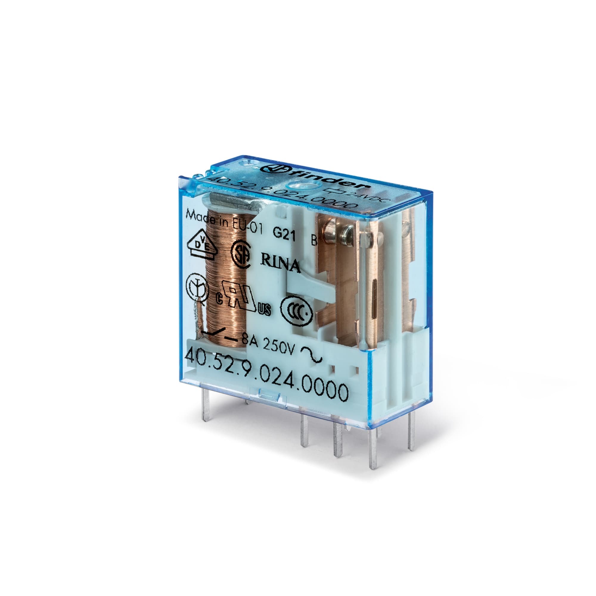 FINDER SPA FIN405280240000 MINI RELE PER C.S. 2 CONTATTI