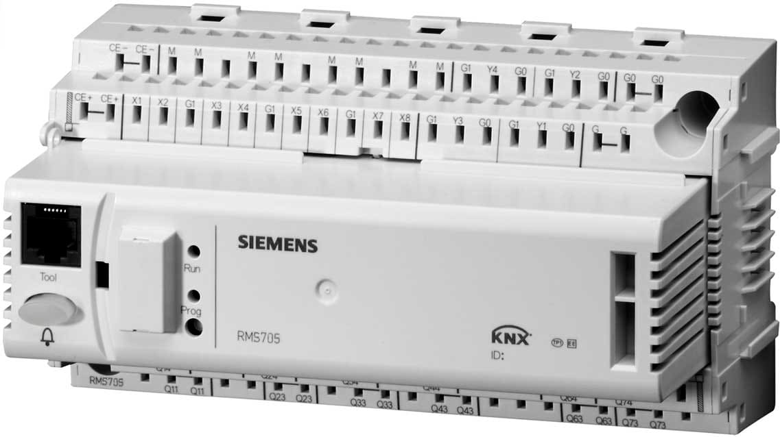 SIEMENS - BUILDING T BCTS55370-C100 RMS705B CONTROLLORE 3 LOOP DIG KNX X AUT