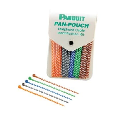 PANDUIT PANPP5X50F TASCA POCKET POUCH BIANCA IN VINILE CON