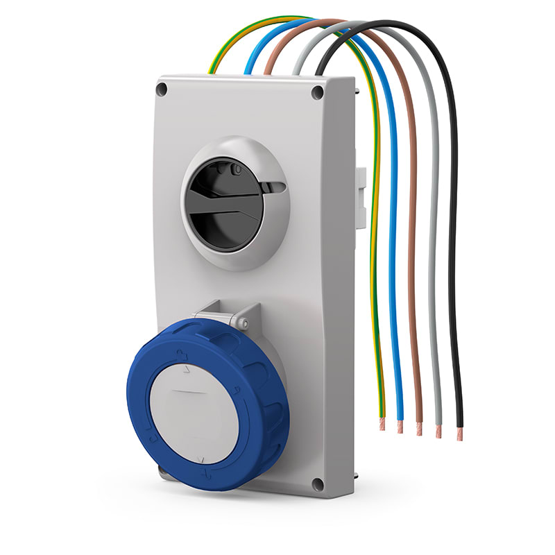 SCAME PARRE SPA - SCA407.6375 PRESA INTERBLOCCATA