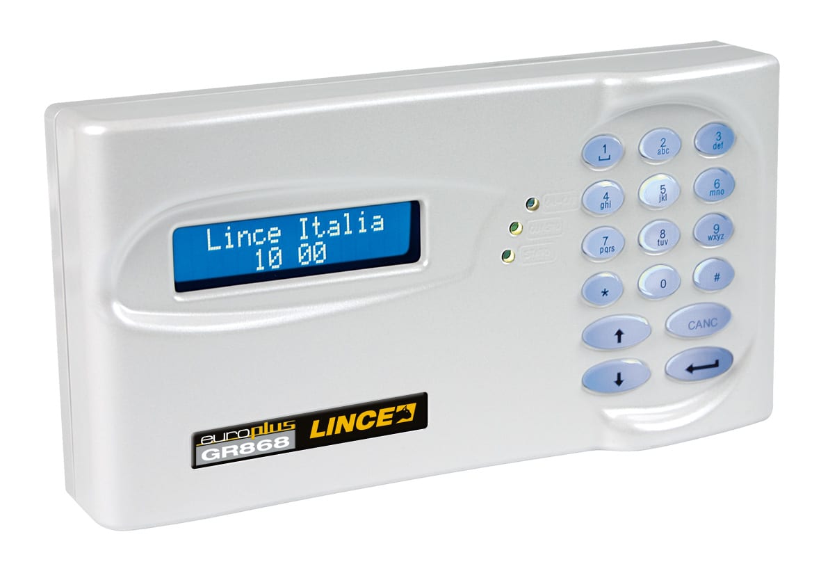 LINCE ITALIA SPA - LIN4080 TASTIERA FIL.BIANCA PER CENTR.