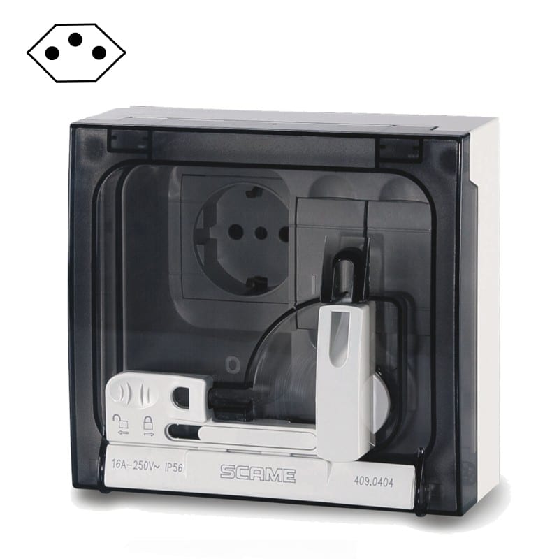 SCAME PARRE SPA - SCA409.0421 PRESA INT. DOMESTICA