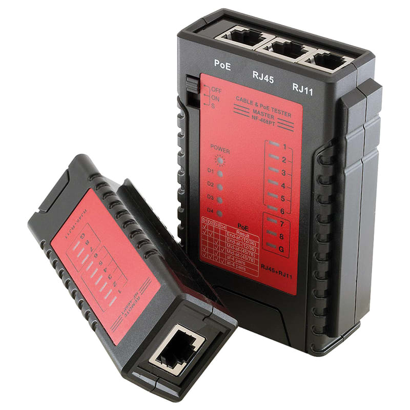 ELCART DISTRIBUTION ERT405231000 TESTER CAVI TELEF./NETWORK/POE