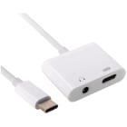 ELCART DISTRIBUTION ERT406558000 ADATT.DA PRESA 3,5MM-USB-C +PD
