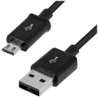 ELCART DISTRIBUTION ERT406666600 CAVO USB SPINA A-MICRO USB B 1M
