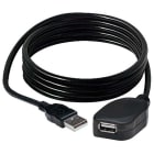 ELCART DISTRIBUTION ERT406840400 RIPETITORE CAVO USB 15MT NERO