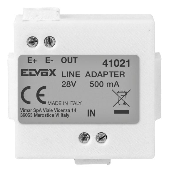 VIMAR SPA VIW41021 ADATTATORE DI LINEA PER ALIMENTATORE6923
