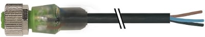 MURRELEKTRONIK SRL - MUE7000122616231000 M12 FEM. 0? CON CAVO + LED