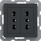 BERKER - BRK41396086 PRESE ITA + T 2P 10 A/16 A Q1/Q3 ANTR.