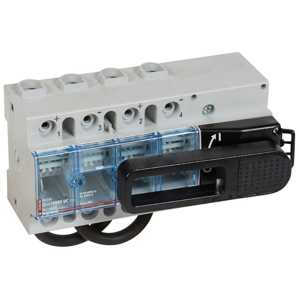 LEGRAND LEG414282 SEZIONATORE ROTATIVO 63A 1000 V DC