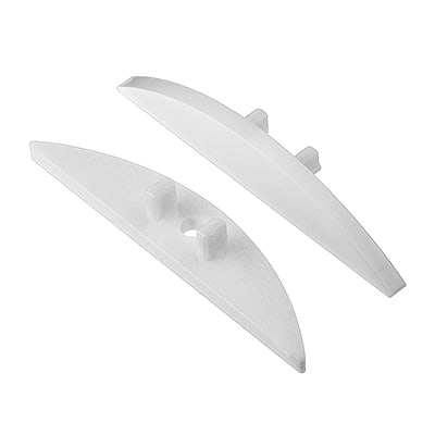 LINEA LIGHT (ILED) ILD98940 KIT TAPPI IN PLASTICA 2PZ.BIANCHI