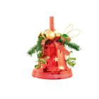 GIOCOPLAST NATALE SP GCP41510842 CAMPANA CM.27 ROSSA DECORATA