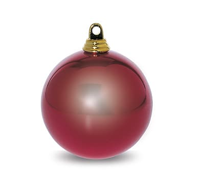 GIOCOPLAST NATALE SP GCP41511155 SFERA DIAM.300 ROSSO