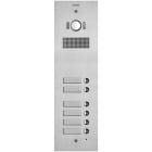 VIMAR SPA - VIW41526 Placca Steely 2F+ A/V 6 puls. acciaio