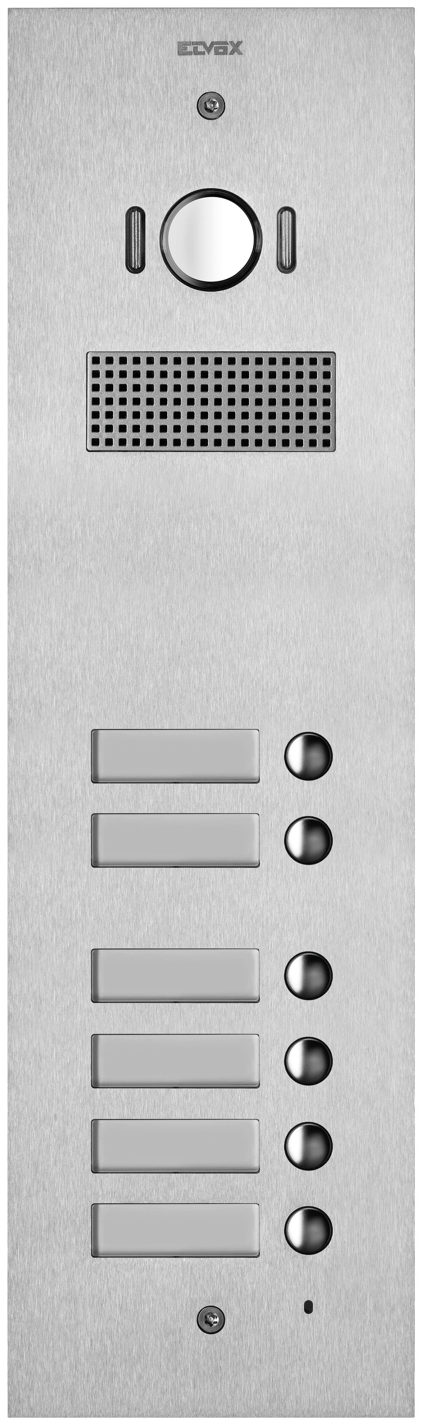 VIMAR SPA VIW41526 PLACCA STEELY 2F+ A/V 6 PULS. ACCIAIO