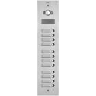 VIMAR SPA VIW41532 PLACCA STEELY 2F+ A/V 12 PULS. ACCIAIO