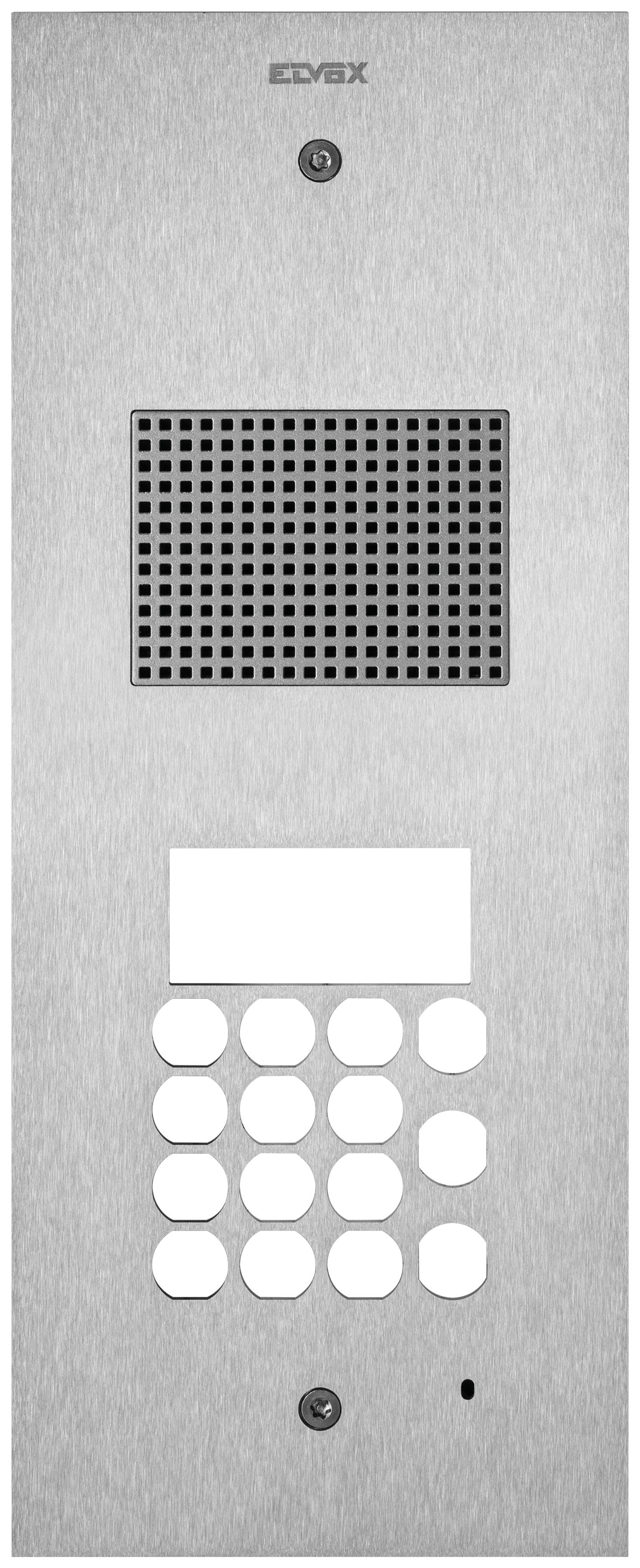 VIMAR SPA - VIW41540 Placca Steely 2F+ audio tastiera acciaio