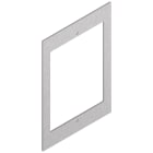 VIMAR SPA - VIW41581 Adattatore per placca Flat 1M acciaio