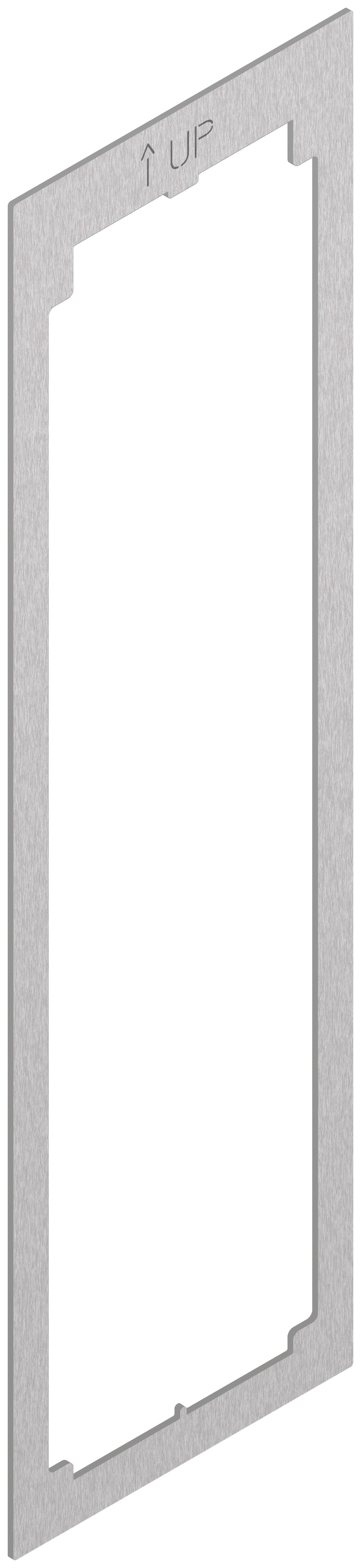 VIMAR SPA VIW41583 ADATTATORE PER PLACCA FLAT 3M ACCIAIO