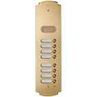 VIMAR SPA - VIW41608 Placca Patavium 2F+ audio 8 puls. ottone