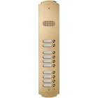 VIMAR SPA - VIW41610 Placca Patavium 2F+ audio 10 puls.ottone