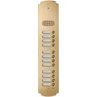 VIMAR SPA - VIW41612 PLACCA PATAVIUM 2F+ AUDIO 12 PULS.OTTONE