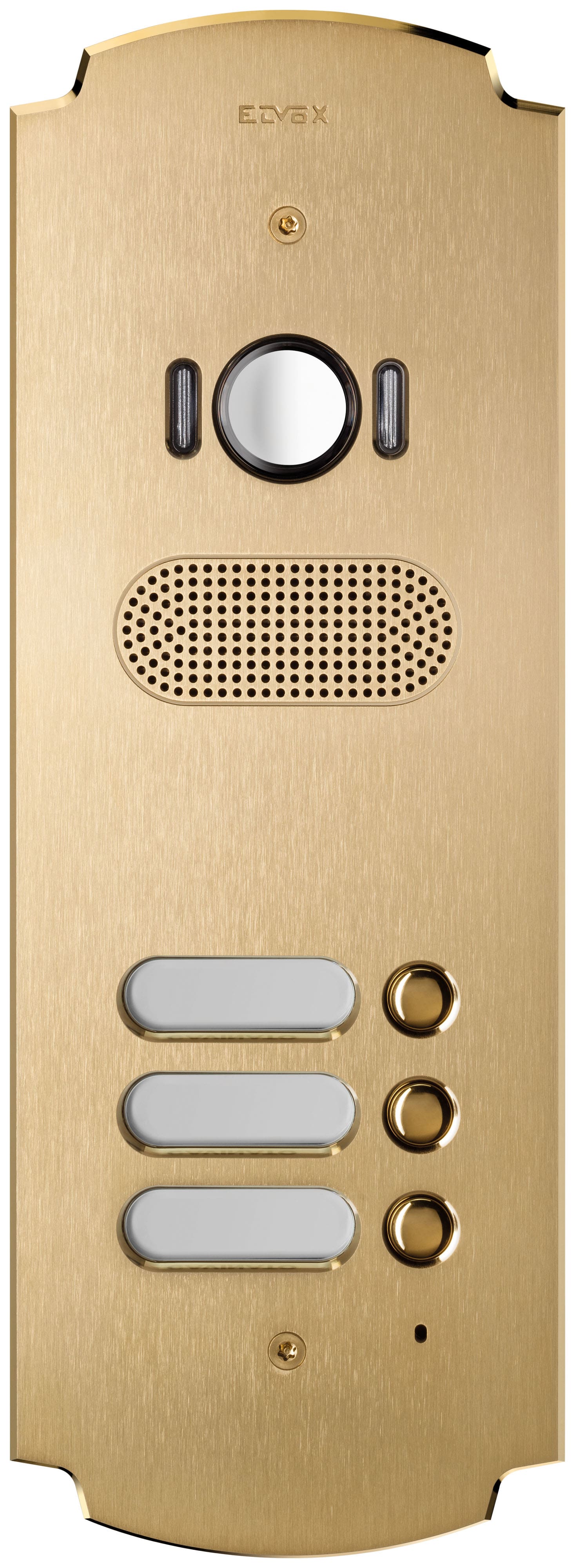 VIMAR SPA VIW41623 PLACCA PATAVIUM 2F+ A/V 3 PULS. OTTONE