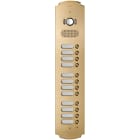 VIMAR SPA VIW41632 PLACCA PATAVIUM 2F+ A/V 12 PULS. OTTONE
