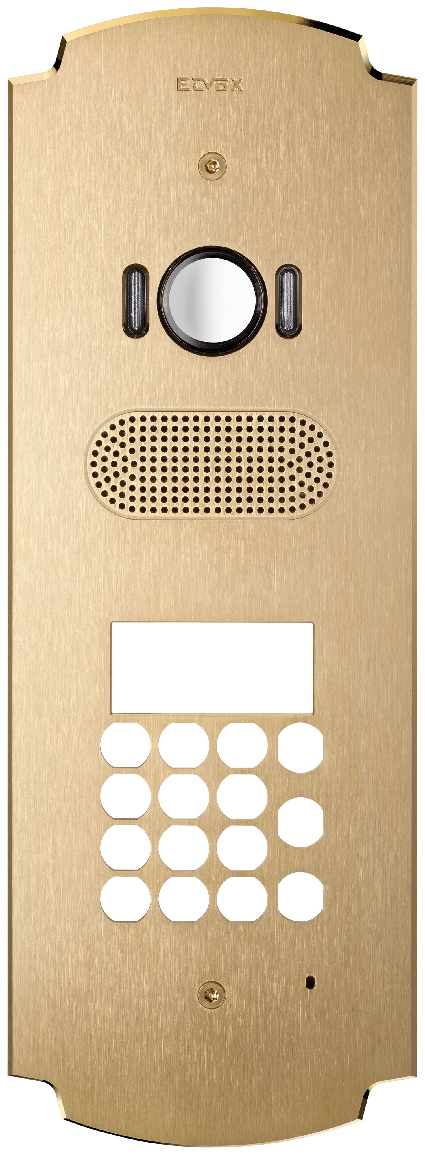 VIMAR SPA - VIW41641 Placca Patavium 2F+ A/V tastiera ottone