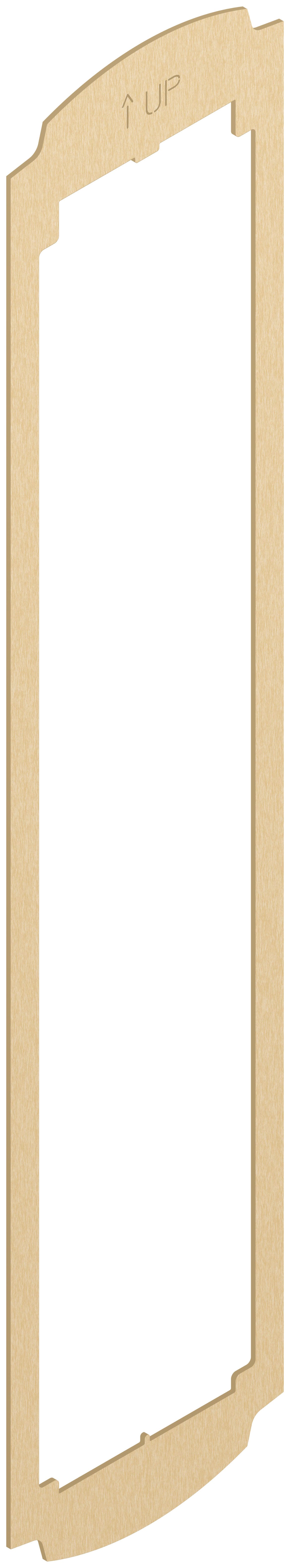 VIMAR SPA VIW41684 ADATTATORE PER PLACCA FLAT 4M OTTONE